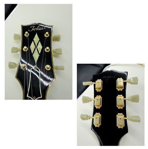 希少 1984年製 TOKAI LC60 レスポールカスタムタイプ ジャパンビンテージ ブラック マホガニー 純正ハードケース付き 西