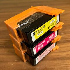 EPSON エプソン用 KUI-6CL-L クマノミ互換 マゼンダ・ライトマゼンダ・イエローの画像