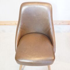 ジャーナルスタンダードファニチャーよりBOWERY(バワリー) 本革 ダイニングチェア 2脚セット。ヴィンテージテイストやブルックリンスタイルなどカッコいいインテリアにおススメです！DJ404の画像