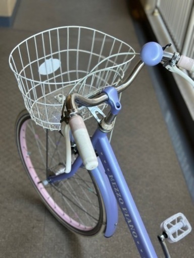 メゾピアノ　22インチ自転車　　ラベンダー