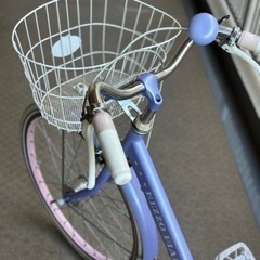 メゾピアノ　22インチ自転車　　ラベンダーの画像