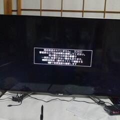 SHARPのAQUOS40型4K対応❗たまには映りますがすぐに真っ黒になるテレビ取りに来て下さる方に譲ります。の画像