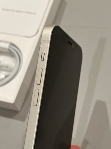 i phone12 128GB  ホワイト　美品　外箱あり