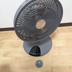 扇風機 サーキュレーター360°首振り DCモーター12段階風量...