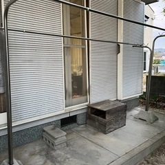 洗濯物干し台　コンクリート台　無料！