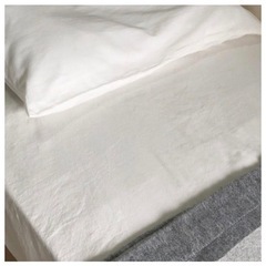 無印良品　ボックスシーツ　枕カバーの画像