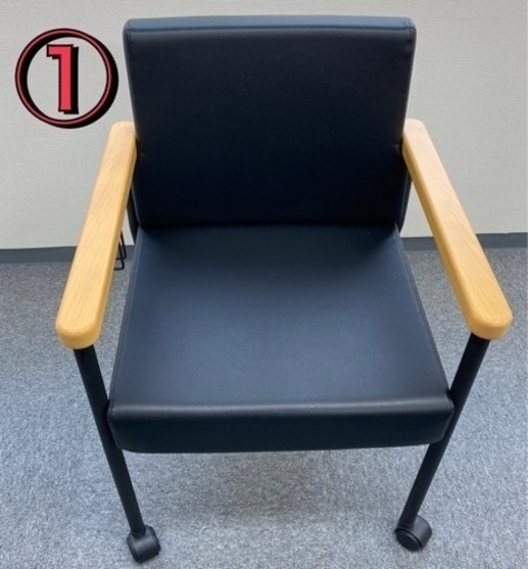 ⚠️✴︎美品✴︎【4脚セット✴︎キャスター付きチェア】