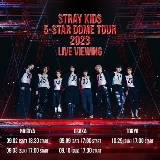 StrayKids（スキズ）5－STARエミフルライブビューイング 