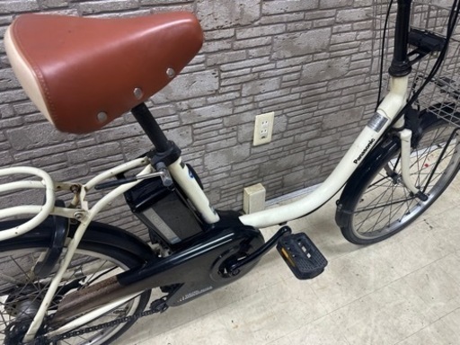 オータムSALE 東京23区配達無料　新基準 Panasonic パナソニック　fp  6.6Ah 電動自転車☆中古☆パナ 1304