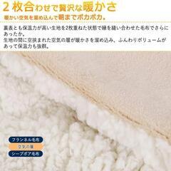毛布 シングル 二枚合わせ

秋 冬用の画像