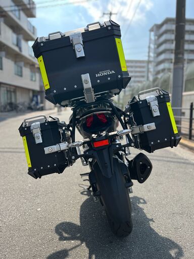 【大阪市】超低走行398km 装備超充実 ツーリング仕様 CB190X フルパニア■買取・下取り可能■検 Vストローム250 XSR155■