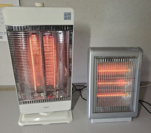 電気ヒーター ストーブ ２台まとめ