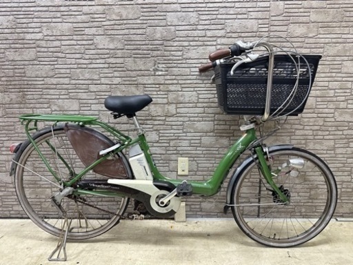 オータムSALE 東京23区配達無料　新基準　ブリヂストン　アンジェリーノ　8.1Ah リチウム 電動自転車 中古 179