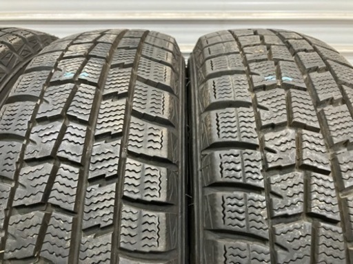 【W2960】19年 155/65R13 ダンロップ ウインターマックスWM01 ホンダ鉄ホイール ライフ ザッツ ゼスト スタッドレ