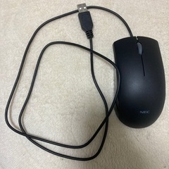 NEC USBマウス MSU1175 ブラック 光学式マウス の画像