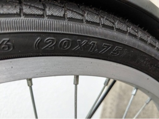 【ほぼ未使用】自転車20インチ