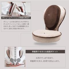 ◆美品◆背筋がGUUUN 美姿勢座椅子 エグゼボート 骨盤矯正 腰痛 姿勢 猫背 リクライニング 座椅子 エクササイズ 美容の画像