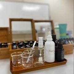 「ミネラル化粧水＆鎮静クリーム作り」ワークショップの画像