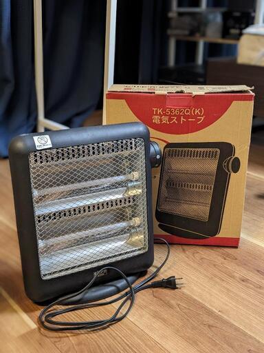 【1/28午前受取限定】3秒で温まる電気ストーブ　EUPA TK-5362Q