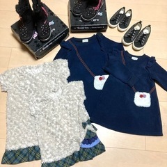 女の子120.100 姉妹お揃い4セットまとめ売り