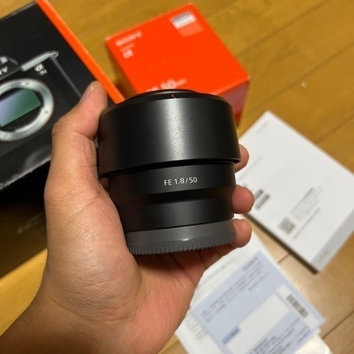 Sony Fullframe カメラ a7ii FE50f18レンズ付き