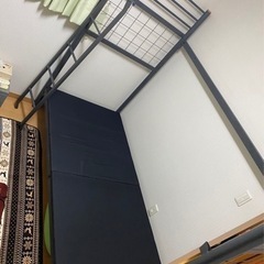 ロフトベッド　パイプベッド　さらにさらに値下しました