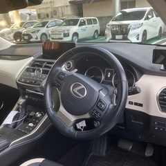レクサス　NX300h 後期 超美品　パール　フルエアロ　限定車　の画像