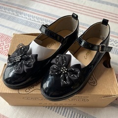 子供靴　フォーマル　１８センチ