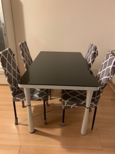 ダイニング テーブル チェア 9点セット