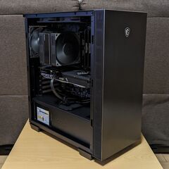4060Ti＆5700X搭載　シックで高級感のあるゲーミングPC