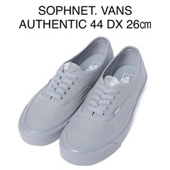 VANS × SOPHNET AUTHENTIC 44 DX 26cm SOPHNET. VANS 26㎝ AUTHENTIC 44 DX