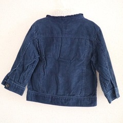 【babyGAP】95★コーデュロイジャケット★もこもこ★ネイビー★男女兼用★の画像