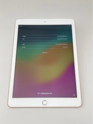 Apple iPad 第6世代 32GB au #y002