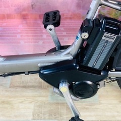 ❸5796子供乗せ電動アシスト自転車ブリヂストン22/26インチ良好バッテリー の画像