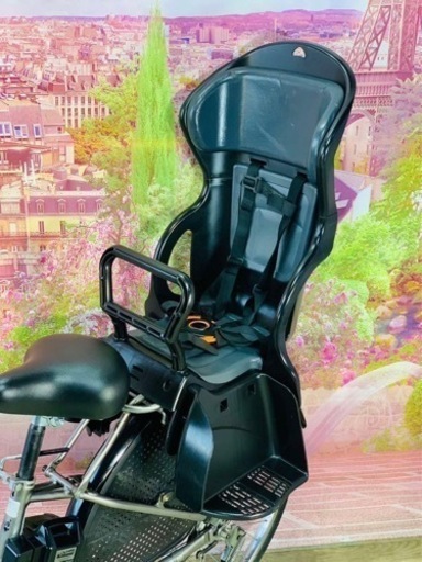 ❹5796子供乗せ電動アシスト自転車ブリヂストン22/26インチ良好バッテリー 