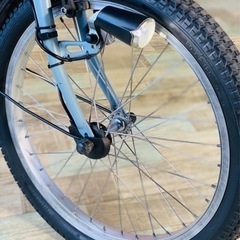 ❸5793子供乗せ電動アシスト自転車Panasonic20インチ良好バッテリーの画像