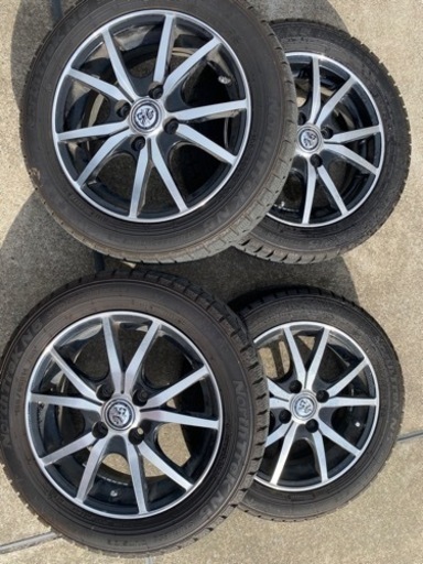 軽自動車スタッドレスタイヤ美品⭐️ホイールセット/1シーズンのみ使用