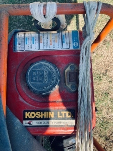 お話中　ジャンク　KOSHIN エンジンポンプ IEX50X