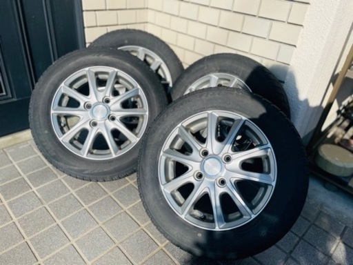 ゼストで使用したスタッドレスタイヤ155/65R13 値下げしました！