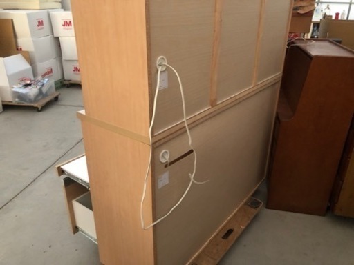 ニトリ キッチンボード ナチュラル 140cm×45cm×高さ200cm