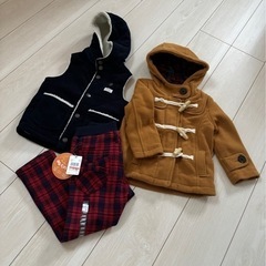 サイズ90  コート　子供服　女の子の画像