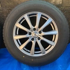 【RAV4】中古スタッドレスアルミホイール4本セット　225/65R17の画像