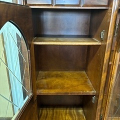 【売約済み】飾り棚　収納家具　昭和レトロの画像