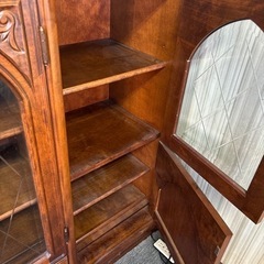 【売約済み】飾り棚　収納家具　昭和レトロの画像