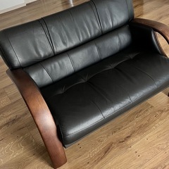 カリモク　2人掛けソファ　美品