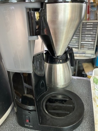 メリタ　コーヒーメーカー　6月に購入使って半年以内　値下げしました。保証書あり