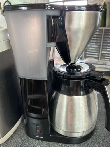 メリタ　コーヒーメーカー　　値下げしました。保証書あり