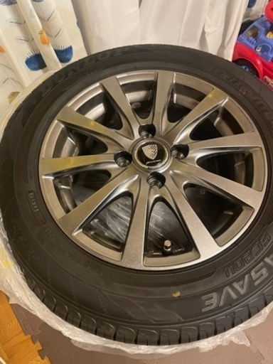 値下げしました。2019年夏タイヤ4本(175/65R14) ホイル付き