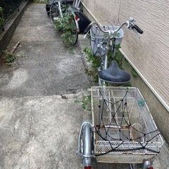 自転車　家電あげます^ ^