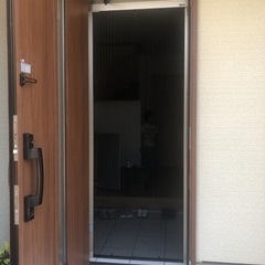 玄関収納網戸の画像